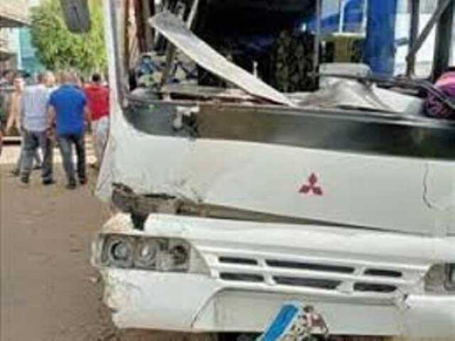 إصابة 3 أشخاص بينهم أم وابنها فى تصادم بطوخ