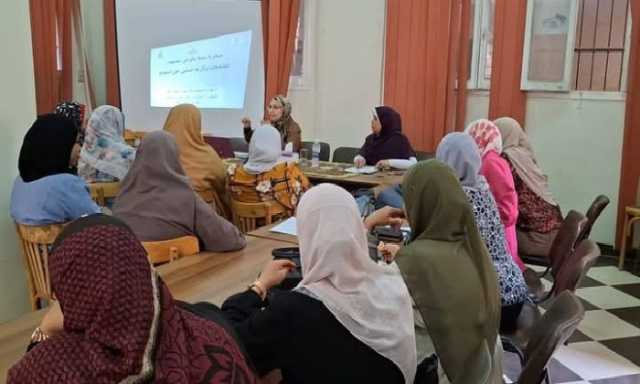 المجلس القومي للمرأة بقنا يُشارك في مبادرة « معا بالوعي نحميها»