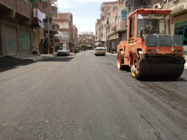 محافظ الإسماعيلية يتابع أعمال إنشاء طريق الحمادات السحارة أبو آدم بأبو عطوة