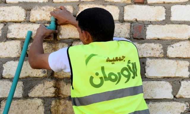 تركيب 401 وصلة مياه مجانية للأسر الأولى بالرعاية بقرى الفيوم