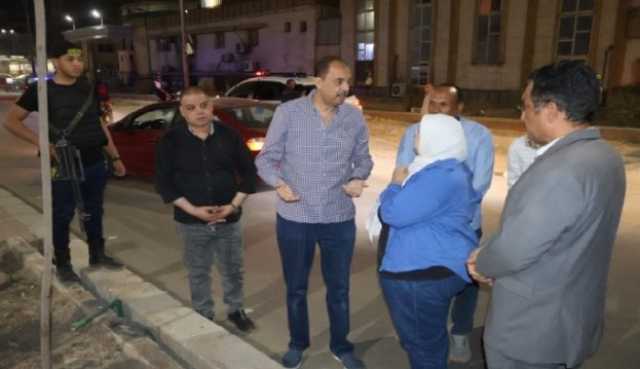 محافظ سوهاج يتفقد مشروعات التطوير والتجميل بمدينة ناصر
