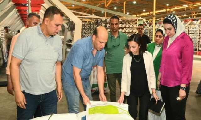 محافظ البحيرة تتفقد عددًا من مصانع المنطقة الصناعية بوادي النطرون