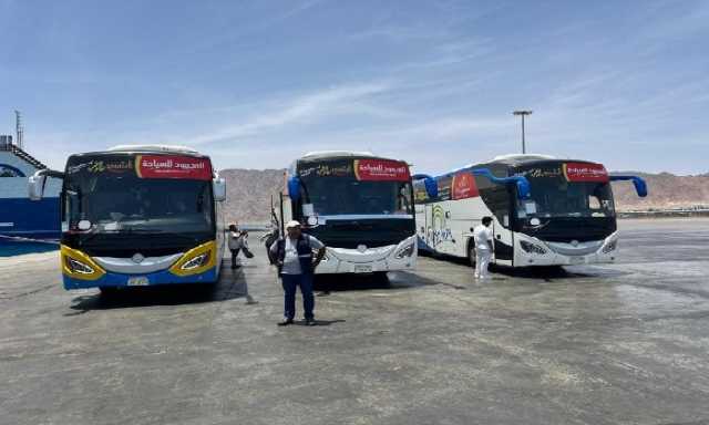 نويبع تستقبل أول أفواج الحج البري.. استعدادات مكثفة لتيسير رحلة الحجاج