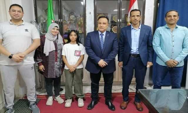 انطلاق قرعة دوري مراكز الشباب وتكريم بطلة الجمهورية في اللياقة البدنية بالفيوم
