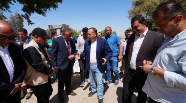 محافظ أسيوط يتفقد منطقة آثار مير