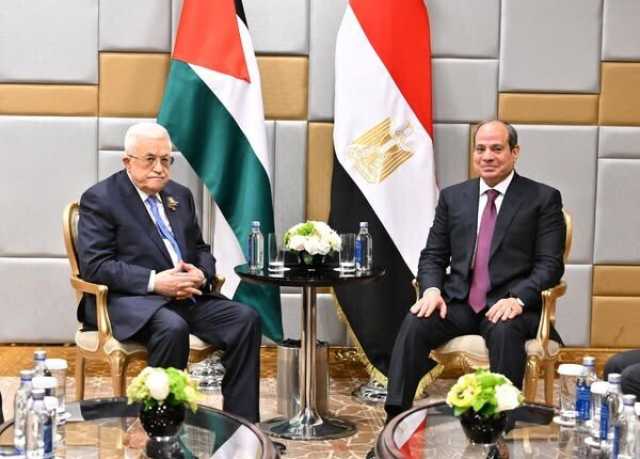 الرئيس السيسي يلتقي نظيره الفلسطيني على هامش احتفالات «عيد النصر» بموسكو