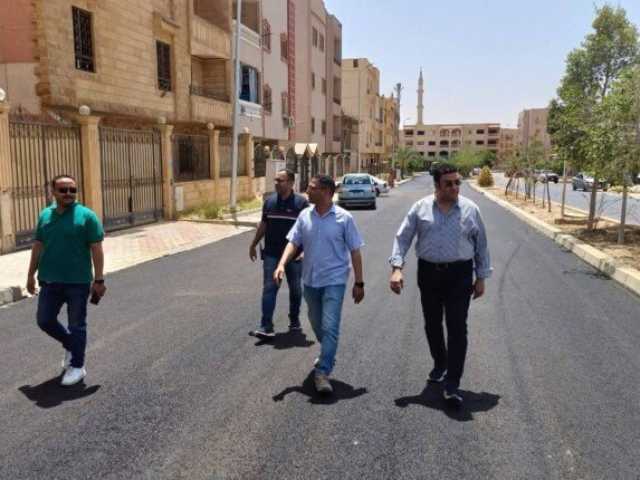 رئيس جهاز العبور يتابع أعمال تطوير الطرق وأعمال الصيانة بمشروعات الإسكان