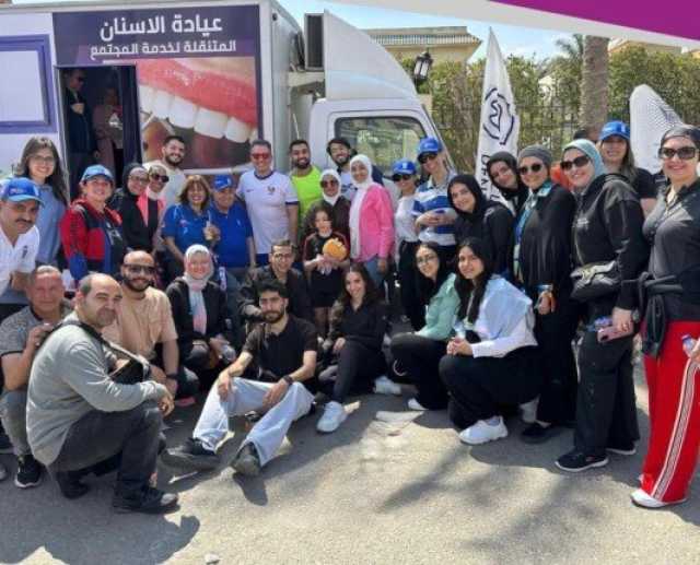 الجامعة البريطانية في مصر تنظم قوافل طبية بسيوة والحوامدية والمنيا