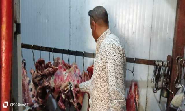 ضبط ١٨.٥ طن لحوم مستوردة ومصنعات لحوم غير صالحة للاستهلاك الآدمي بالجيزة