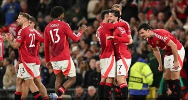 «برونو فيرنانديز» يقود تشكيل مانشستر يونايتد ضد توتنهام في نهائي الدوري الأوروبي