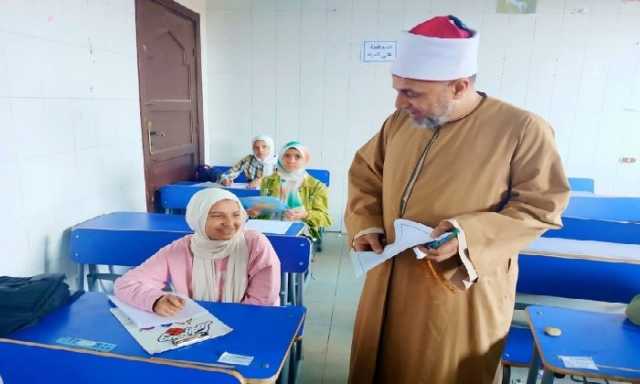 الفقه والنحو والصرف يرسمان البسمة على وجوه طلاب الإعدادية الأزهرية بالشرقية