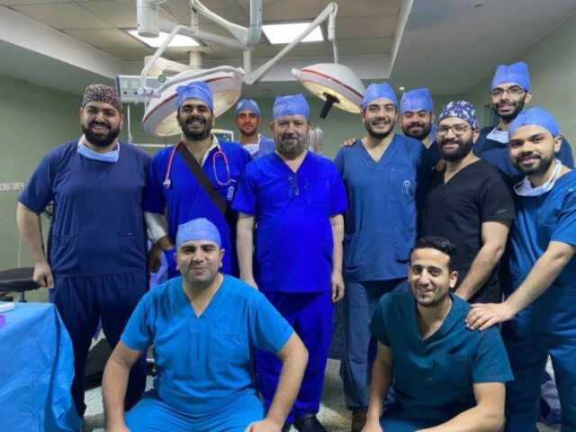 فريق طبي بمستشفى أطفال بنها ينجح في استخراج بطارية من مريء طفل