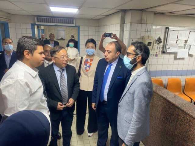 وفد صيني رفيع المستوى يزور «قصر العيني الفرنساوي»
