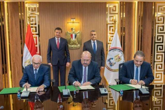 وزيرا الزراعة والإنتاج الحربي يشهدان توقيع اتفاقية للاستفادة من المنتجات وتسويقها