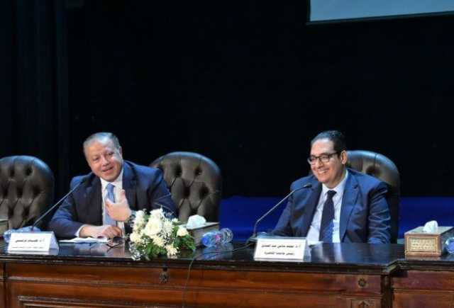 محاضرة لرئيس الجهاز المصري للملكية الفكرية بجامعة القاهرة
