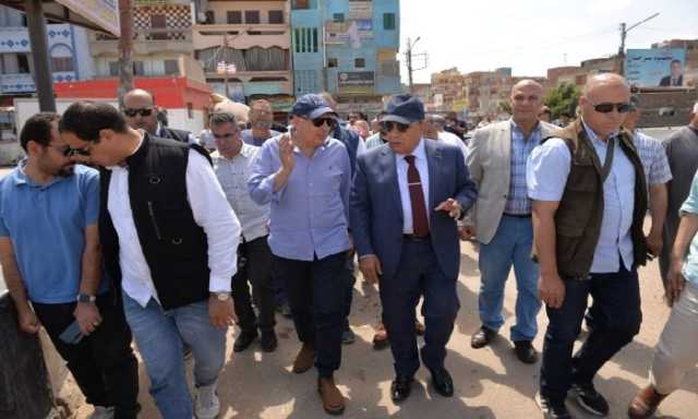 وزير الرى يتفقد عدد من المنشآت والكبارى بالدقهلية للوقوف على حالتها الإنشائية وأعمال التطهير