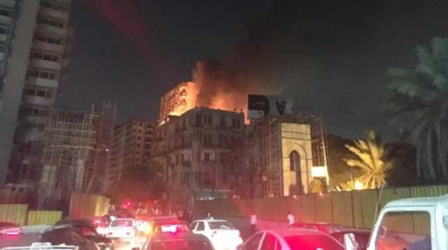 حريق في مستشفى قصر العيني والدفع بـ 3 سيارات إطفاء