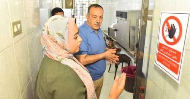 محافظ أسيوط يتفقد مستشفى الرمد بحي شرق ويلتقي بعض المرضى للاطمئنان على الخدمات المقدمة لهم