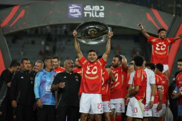مصطفى العش: سعيد بأول لقب مع الأهلي