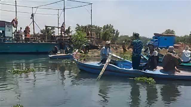 تكثيف عمليات البحث عن جثمان شاب غرق في فرع رشيد بالمنوفية
