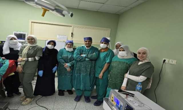 تأمين صحي القليوبية ينجح فى استئصال ورم بالأنف والجيب الوجهي بالمنظار الضوئي