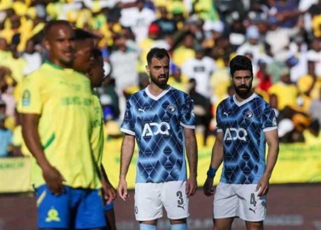 ثنائي بيراميدز يخشع لكشف المنشطات بعد مباراة صن داونز