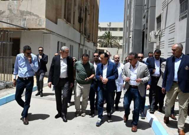 مدبولي خلال تفقده مستشفى حميات طنطا: الحكومة تبذل قصارى جهدها لتوفير كل الإمكانات اللازمة لتطوير المُنشآت الطبية