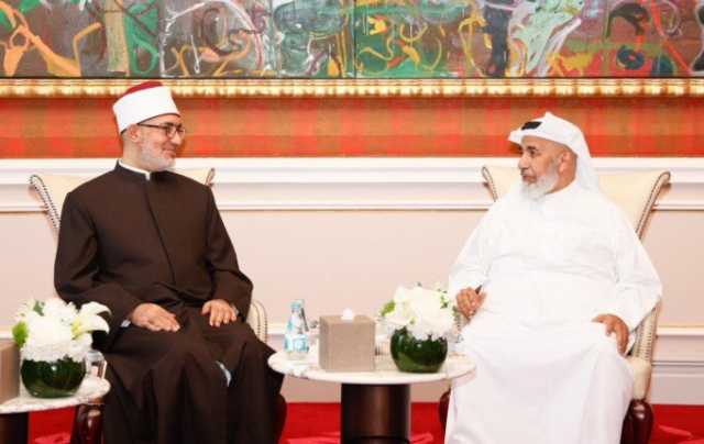 المفتي: نرحِّب بتعزيز التعاون مع الأوقاف القطرية ترسيخا للوسطية والتدين الصحيح