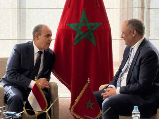 «بدر عبد العاطي» يلتقي وزير الصناعة والتجارة المغربي في الرباط