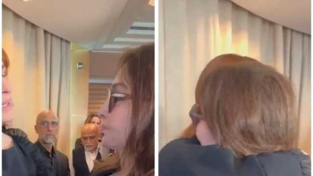 فارس كرم أبرز الحضور في العزاء الثاني لـ زوج كارول سماحة بـ لبنان