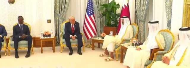 ترامب يشكر أمير قطر: عملنا معا على إحلال السلام حول العالم