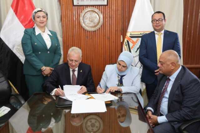 بروتوكول تعاون بين نقابة المهندسين بالقليوبية وهندسة بنها