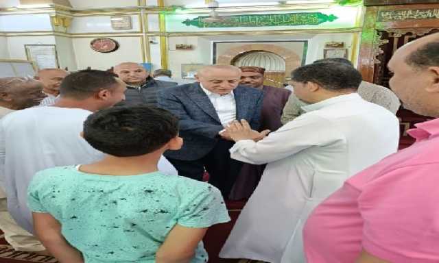 مضاعفة دورات المياه وتجميل الساحة.. توجيهات عاجلة من محافظ الأقصر لتطوير مسجد سيدي أحمد النجم