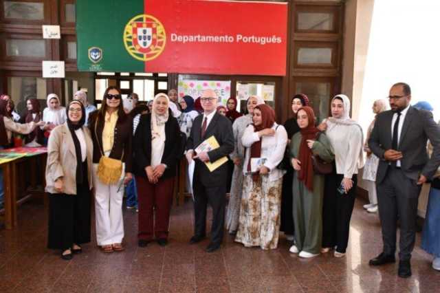 ألسن عين شمس تحتفي باليوم العالمي للغة البرتغالية بحضور السفير البرتغالي