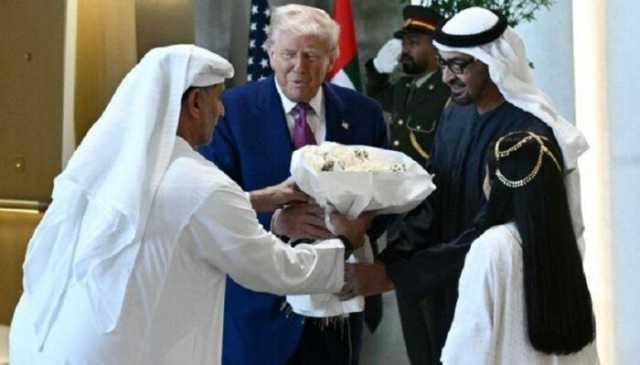 رئيس الإمارات يستقبل ترامب في قصر الوطن بأبوظبي