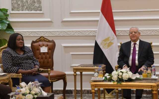 المستشار حنفي جبالي يستقبل النائبة الأولى لرئيس الجمعية الوطنية في زامبيا