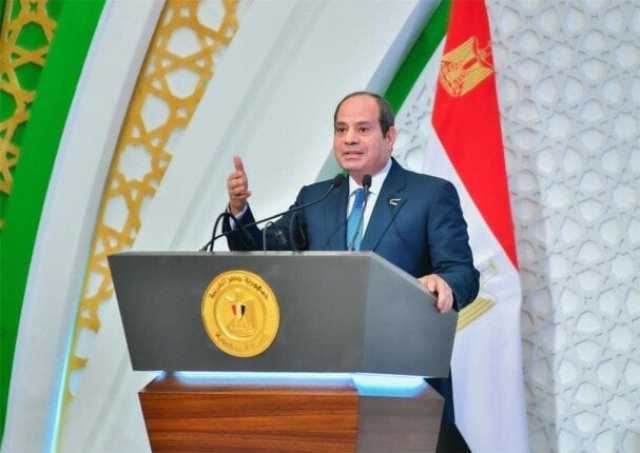 الرئيس السيسي: مصر كانت ولازالت الأكثر تضررا من حالة عدم الاستقرار في ليبيا