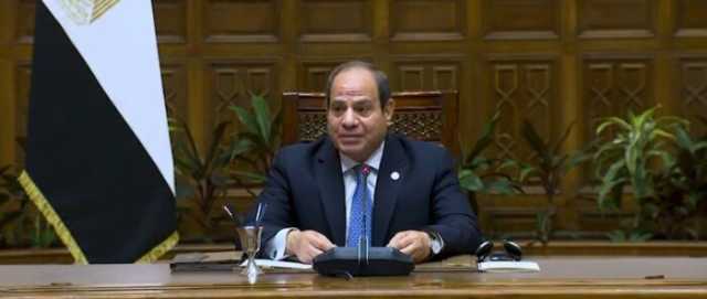 «الرئيس السيسي»: الجهد الكبير المبذول خلال الـ 10 سنوات الماضية يحقق فرصة حقيقية للمستثمر ين