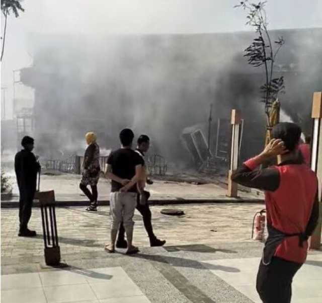 السيطرة على حريق داخل كافيه في وصلة دهشور بـ6 أكتوبر