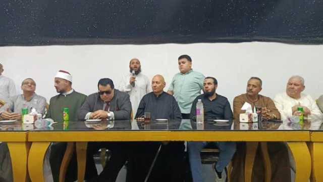 إنهاء خصومة ثأرية بين عائلتين بقرية إسطنها في المنوفية بتقديم الكفن