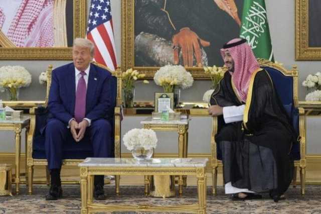 الرئيس الأمريكى يصل قصر اليمامة لعقد مباحثات مع ولى العهد السعودى
