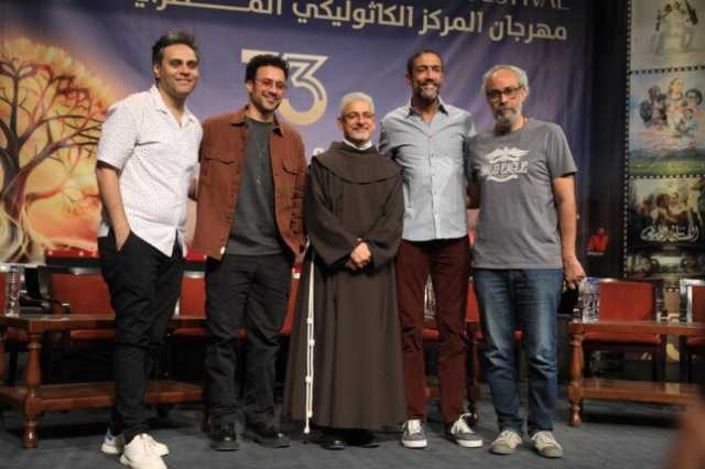 أبطال فيلم «الهوى سلطان» فى ندوة مهرجان الكاثوليكي للسينما (صور)