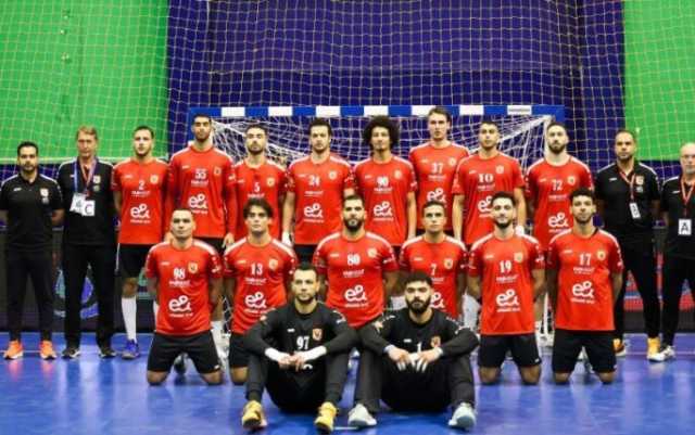 الأهلي يفوز على الترجي ويتوج بالسوبر الأفريقي لليد