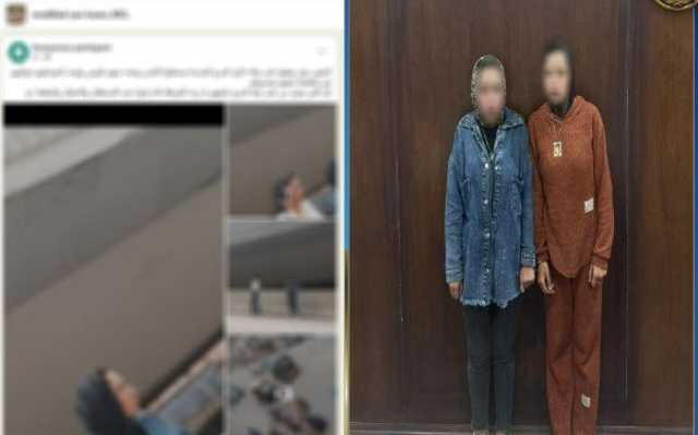 القبض على فتاتين قامتا باستجداء المارة في القاهرة