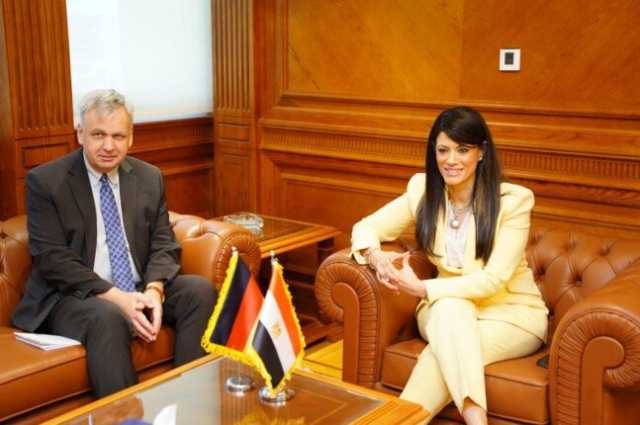 المشاط تلتقي السفير الألماني بالقاهرة