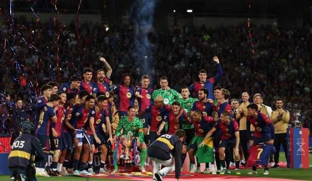 برشلونة يتلقى خسارته الأولى بالدوري الإسباني في ليلة التتويج «فيديو»