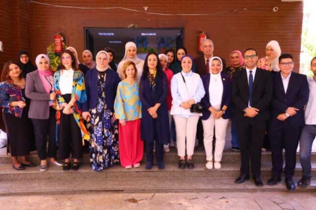 وزيرة التضامن تتفقد تجديدات مؤسسة الفتيات بالعجوزة