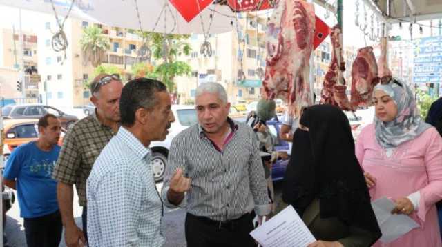 محافظ الإسماعيلية يوجه بالتفتيش على نقاط الذبيح ومحال الجزارة