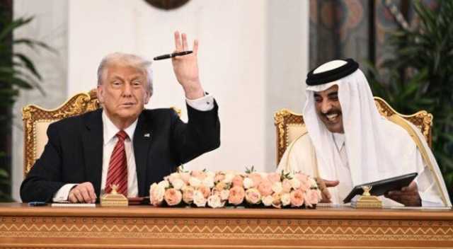 في لفتة دبلوماسية مميزة.. أمير قطر يهدي ترامب «قلم الاتفاقيات»