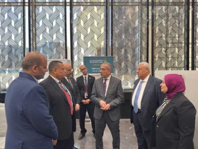 رئيس البنك الزراعي يتفقد الأعمال النهائية بمقر البنك بالعاصمة الإدارية تمهيدًا لافتتاحه قريبا